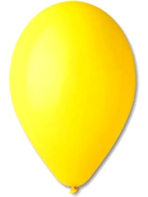 Gemar Sarı Renkli Balon 26CM - 20 Adet