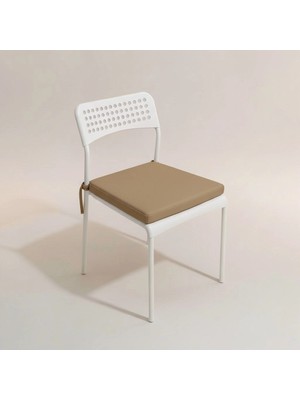 Gullfoss Kahve Bahçe Balkon Salon Sandalye Minderi 40X40 cm