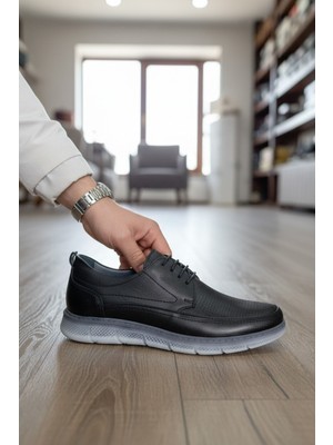Enoch Vizyon Serisi Perfore Dokulu Hafif Taban Casual Ayakkabı