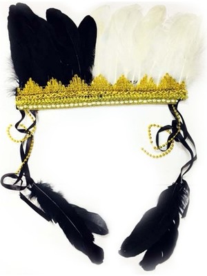 Esranın Dünyası Kızılderili Tüylü Parti Başlığı RSFTA34-ESRDNS