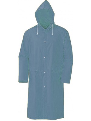 Sb Shopping Kapşonlu Cepli Lüx Yağmurluk Lacivert- Standart Beden 2xl