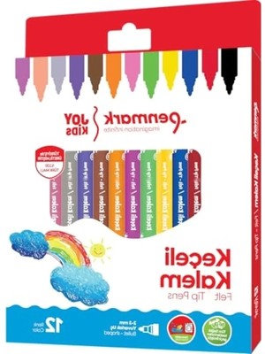 Esranın Dünyası 12'li Süper Yıkanabilir Keçeli Kalem Seti