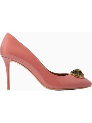Kurt Geiger Chelsea 85 Yuvarlak Burun %100 Deri Lüks Kadın Stiletto