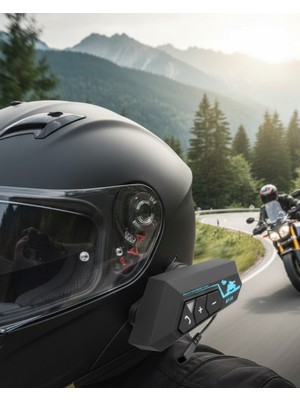 Esranın Dünyası Telsiz Bluetooth Kask Kulaklık Handsfree Mikrofonlu RSSH34-ESRDNS