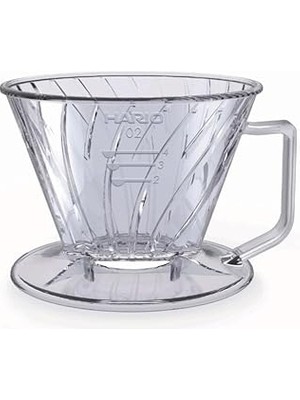 Starseven Hario Düz Tabanlı Damlatıcı, Boyut 02, Şeffaf