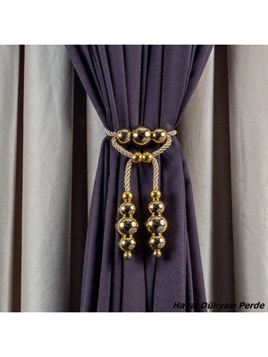 Hayal Dünyası Orta Bağlama Özel Yapım Perde Bağı Braçol Perde Aksesuarı