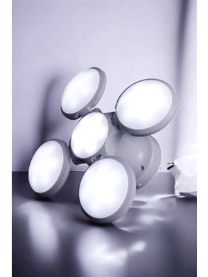 İntora Güneş Enerjili Solar Aydınlatma Kamp Çadır Lambası Şarjlı Ampül LED Şarjlı El Feneri Işıldak