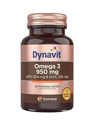Starseven Dynavit 3 950 30 Yumuşak Kapsül - Yüksek Epa &amp; Dha - 1400MG Balık Yağı