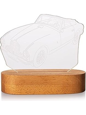 Starseven Nostaljik Otomobil Tasarımlı Üç Boyutlu LED Lamba