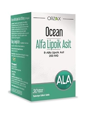 Starseven Orzax Alfa Lipoik Asit 200 30 Kapsül 74252