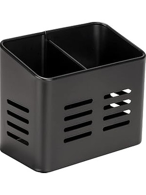 Starseven Baco Çatal Sepeti, Siyah Hava Mutfak Sepeti, Çatal Takımı Için Siyah Toz Kaplamalı