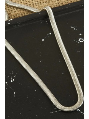 Starseven Kobra Italyan Zincir Kolye 45 cm