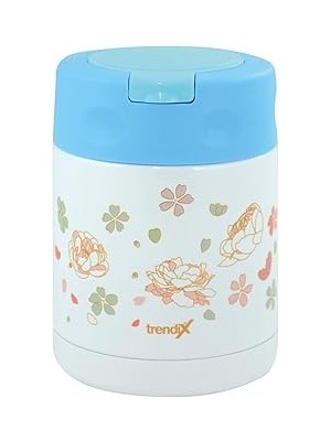 Starseven Trendix Çelik Içli Termos 350 ml Çelik Kaşık Ile TX-6129