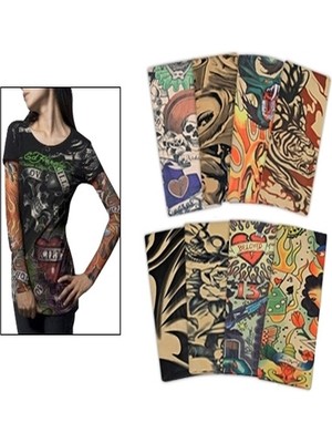 Zemira Tattoo Sleeves Giyilebilir Dövmeler
