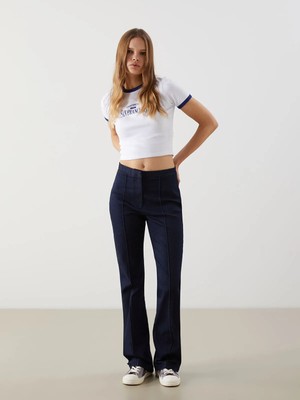 Lc Waikiki Yeni Sezon Dar Fit Ispanyol Paça Kadın Pantolon