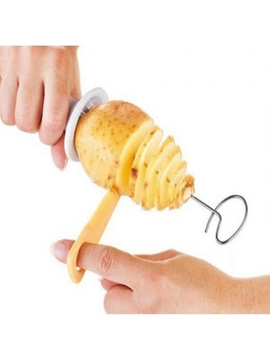 Zemira Spiral Patates Dilimleyici Aparat Çubukta Patates Cips Yapma