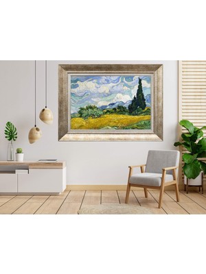 Giyense Gümüş Çerçeveli Tablo SF302