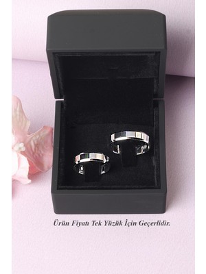 By Barun 925 Ayar Gümüş Alyans (Nişan/ Evlilik)-(Kadın-Erkek Hediyelik