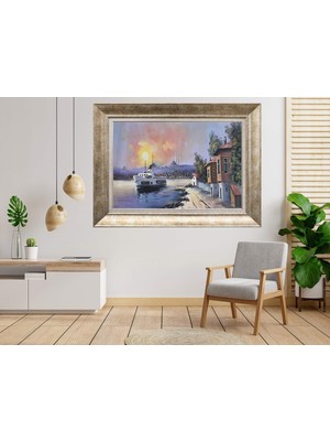 Giyense Gümüş Çerçeveli Tablo SF108