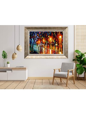 Giyense Gümüş Çerçeveli Tablo SF162