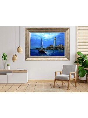 Giyense Gümüş Çerçeveli Tablo SF233