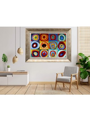 Giyense Gümüş Çerçeveli Tablo SF259