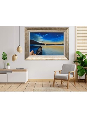 Giyense Gümüş Çerçeveli Tablo SF273