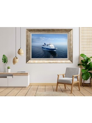 Giyense Gümüş Çerçeveli Tablo SF201