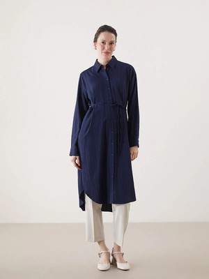 Lc Waikiki Yeni Sezon Oversize Krinkle Kadın Gömlek Tunik