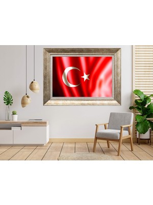 Giyense Gümüş Çerçeveli Tablo SF177