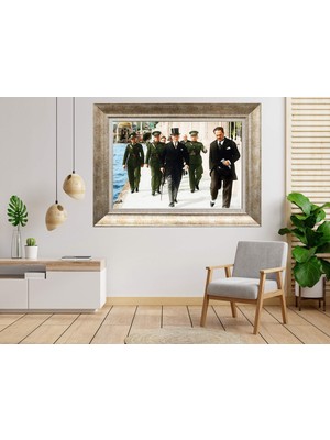 Giyense Gümüş Çerçeveli Tablo SF199