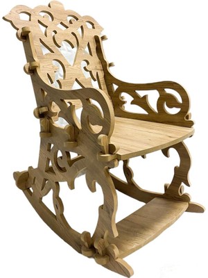 Ahşap Teslim Sallanan Sandalye | Sallanır Kitap, Tv Koltuğu -Dinlenme Sandalyesi ( Yetişkinler Için )