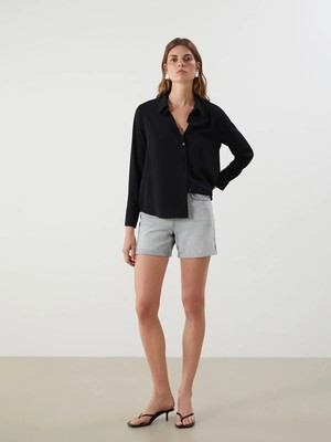 Lc Waikiki Yeni Sezon Standart Fit Kadın Jean Şort