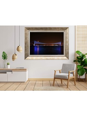 Giyense Gümüş Çerçeveli Tablo SF133