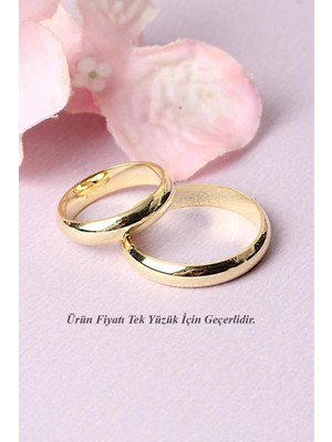 By Barun 925 Ayar Gümüş Alyans (Nişan/ Evlilik)-(Kadın-Erkek Hediyelik