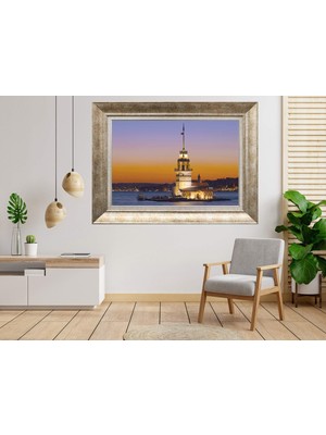 Giyense Gümüş Çerçeveli Tablo SF126