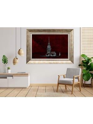 Giyense Gümüş Çerçeveli Tablo SF269