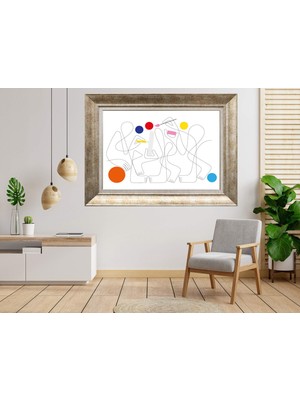 Giyense Gümüş Çerçeveli Tablo SF139