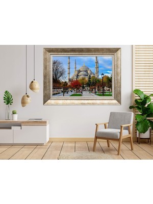 Giyense Gümüş Çerçeveli Tablo SF182