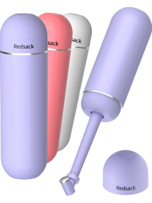 VEXORA GLOBAL Redsack Taşınabilir Taharet Şişesi Portatif Bidet Seyahat Kamp Için Manuel Tuvalet Duşu