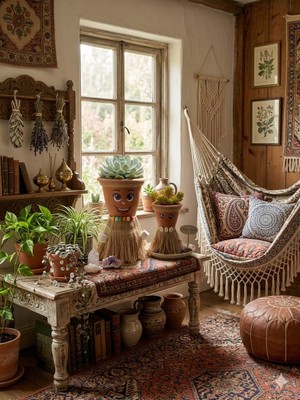 Marsilyan Nf Bohem Ikili Saksı