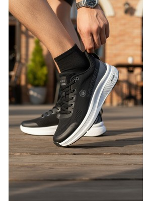 Enoch Nefes Alabilir Fileli ve Anatomik Yüksek Tabanlı Erkek Spor Ayakkabı