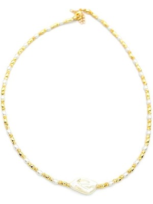 Nuvvo Inci Kolye - Altın