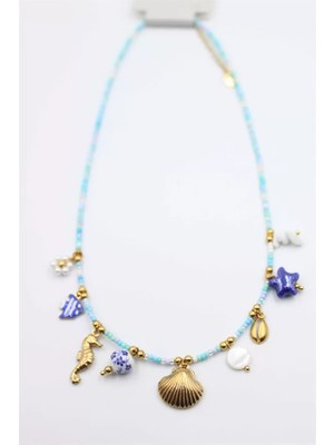 Royaleks Charm Deniz Kolye - Turkuaz