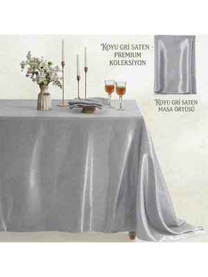 Ayzen Home Saten Masa Örtüsü