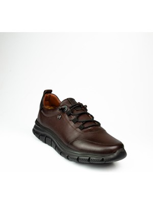 Mariotto 5003 Kahverengi Deri Kadın Günlük Ayakkabı