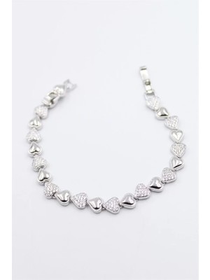 Royaleks Kalp Xuping Bileklik - Gümüş