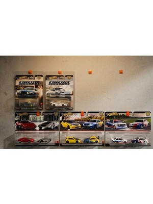 Koleksiyonunuzu Duvara Taşıyın: Hot Wheels Premium Uyumlu Askı Aparatı (25 Adet) - Çifttaraflı Bant Dahil