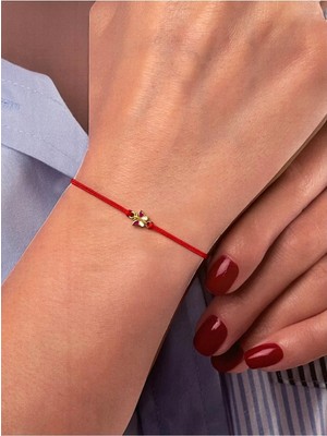 Rupen Kraft 14 Ayar Kelebek Altın Bileklik