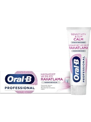 2 Adet Oral-B Diş Macunu Profesyonel Hassasiyet ve Diş Eti Hassas Beyazlık 75 ml